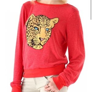 Red wildfox sweater